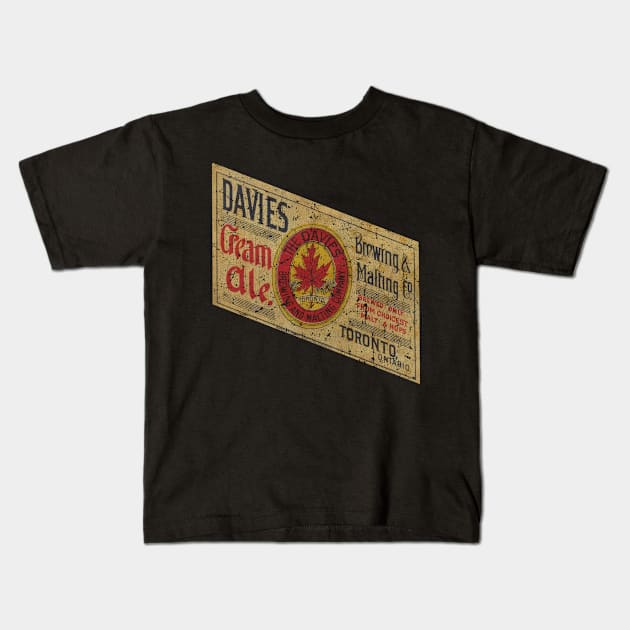 davies beer Kids T-Shirt by ngilerterus